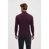 Saint Steve - CAS 19480 - Gebreide Trui - Plum Melange - 100% Katoen