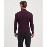 Saint Steve - CAS 19480 - Gebreide Trui - Plum Melange - 100% Katoen