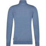 Saint Steve - CAS - Half Zip Trui - Blauw - Katoen