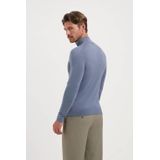 Saint Steve - CAS - Half Zip Trui - Blauw - Katoen