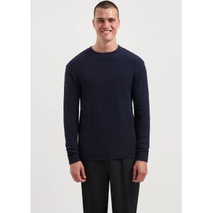 Saint Steve - ALLARD - Gebreide Trui - Donkerblauw
