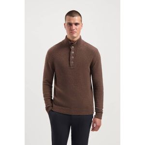 Saint Steve - ANDY - Gebreide Trui - Bruin