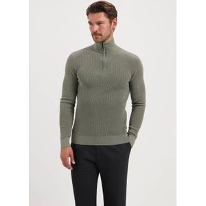 Saint Steve - Dominic-S - Gebreide Trui - Groen - Katoen