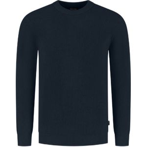 Saint Steve - DURK - Trui - Donkerblauw - Ingebreid Patroon