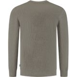 Saint Steve - DURK - Trui - Groen - Ingebreid Patroon