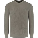 Saint Steve - DURK - Trui - Groen - Ingebreid Patroon