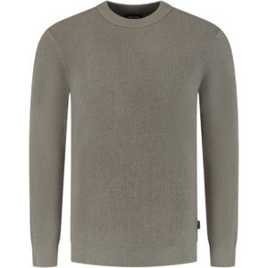 Saint Steve - DURK - Trui - Groen - Ingebreid Patroon