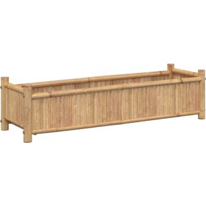 Plantenbak - Bamboe - Diep en Breed - Verhoogd Ontwerp