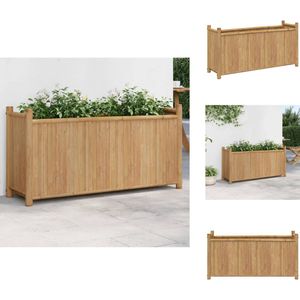 vidaXL Plantenbak 100x30x50 cm bamboe
