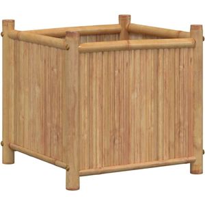 vidaXL - Plantenbak - Bamboe - 40x40x40 cm