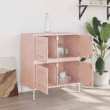Sideboard Rosa 68x39x79 cm Stahl Vidaxl