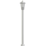 Vidaxl - Wegeleuchte Silbern 120 cm Edelstahl