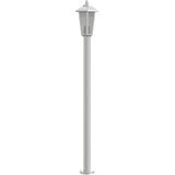Vidaxl - Wegeleuchte Silbern 120 cm Edelstahl