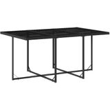 vidaXL - 11-delige - Tuinset - met - kussens - poly - rattan - zwart