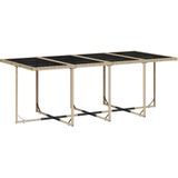 vidaXL - 9-delige - Tuinset - met - kussens - poly - rattan - beige