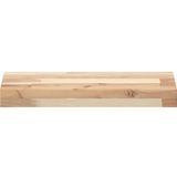 vidaXL Wandschap zwevend 60x20x4 cm onbehandeld massief acaciahout