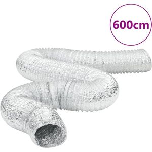 vidaXL Ventilatieslang Ø10 cm 6 m aluminium