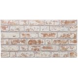 Vidaxl - 3D-Wandpaneele 10 Stk. Rot und Weiß 100x50 cm eps