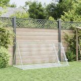 vidaXL - Konijnenkooi - 200x105x91 - cm - gegalvaniseerd - staal - zilverkleurig
