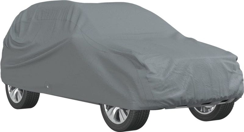 vidaXL Autohoes - Grijs - Nonwoven Stof - Voor SUV