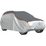 vidaXL - Autohoes - voor - SUV - hagelbescherming - M - zilverkleurig - en - grijs