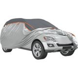 vidaXL - Autohoes - voor - SUV - hagelbescherming - M - zilverkleurig - en - grijs
