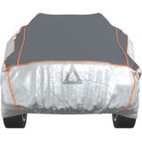 vidaXL - Autohoes - voor - SUV - hagelbescherming - M - zilverkleurig - en - grijs