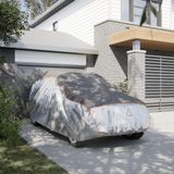vidaXL - Autohoes - voor - SUV - hagelbescherming - M - zilverkleurig - en - grijs