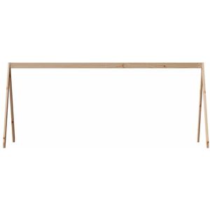 vidaXL Kinderbedhuisje - Massief Grenenhout - 199x80,5x88 cm