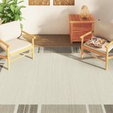 VidaXL Vloerkleed voor binnen buiten laagpolig 190x300 cm meerkleurig