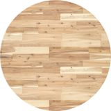 vidaXL Tafelblad rond Ø 90x2 cm massief acaciahout