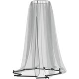 vidaXL Klamboe - Zwart - Polyester - Voor Paraplu 220 cm