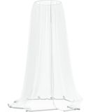 vidaXL Klamboe - Wit - Polyester - Voor Paraplu's