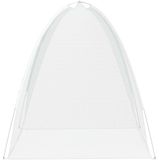 Mongolia - Klamboe - Wit - Glasvezel - Polyesternet