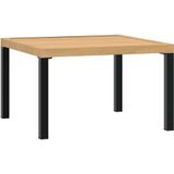 3-tlg. Garten-Sofagarnitur mit Kissen Schwarz Aluminium vidaXL