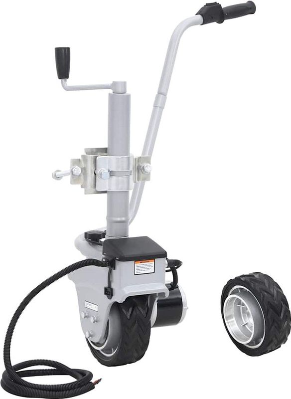 vidaXL Neuswiel - Gemotoriseerd 12 V - Aluminium - 350 W