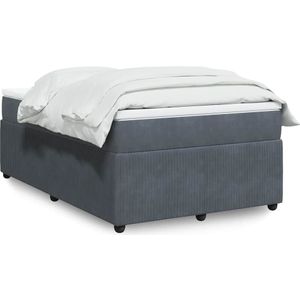 Boxspringbed - Fluweel - Pocketveringmatras - Comfortabele Matrastopper