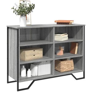 vidaXL Sideboard Grau Sonoma 101x35,5x74,5 cm Holzwerkstoff