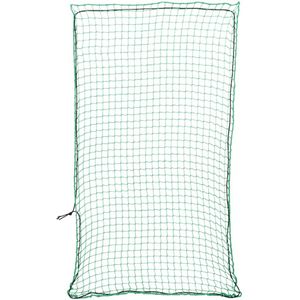vidaXL Anhängernetz mit Gummiseil Grün 3x1,65 m PP