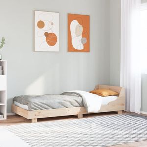 vidaXL Bedframe zonder matras massief grenenhout 90x200 cm