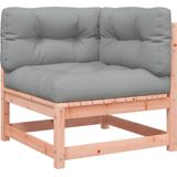 vidaXL 9-delige Loungeset met kussens massief douglas vurenhout