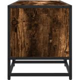 vidaXL - Tv-meubel - 210x35x41 - cm - bewerkt - hout - gerookt - eikenkleurig