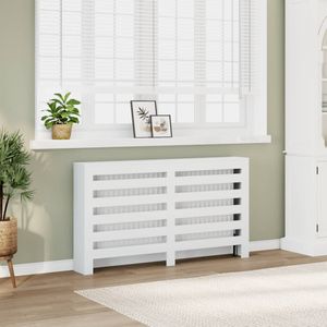 TMK Magnetische radiatorafdekking, radiatorbekleding 120 x 60 cm, wit
