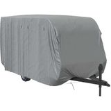 vidaXL - Caravanhoes - 460x250x220 - cm - vliesvlies - grijs