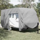 vidaXL - Caravanhoes - 460x250x220 - cm - vliesvlies - grijs