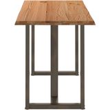 Vidaxl - Bartisch mit Baumkanten 180x80x92cm Massivholz Eiche Rechteckig