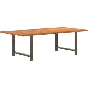 Vidaxl - Esstisch Hellbraun 240x120x74 cm Massivholz Eiche Rechteckig