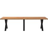 Vidaxl - Esstisch Hellbraun 280x100x74 cm Massivholz Eiche Rechteckig