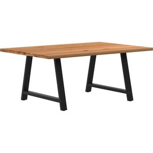 Vidaxl - Esstisch Hellbraun 180x120x74 cm Massivholz Eiche Rechteckig
