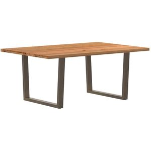 Vidaxl - Esstisch 180x120x74 cm Massivholz Eiche Rechteckig